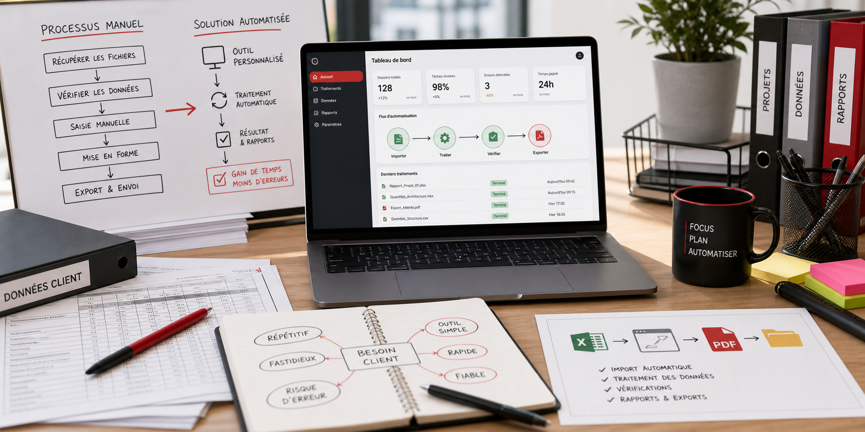Demande d'automatisation sur mesure