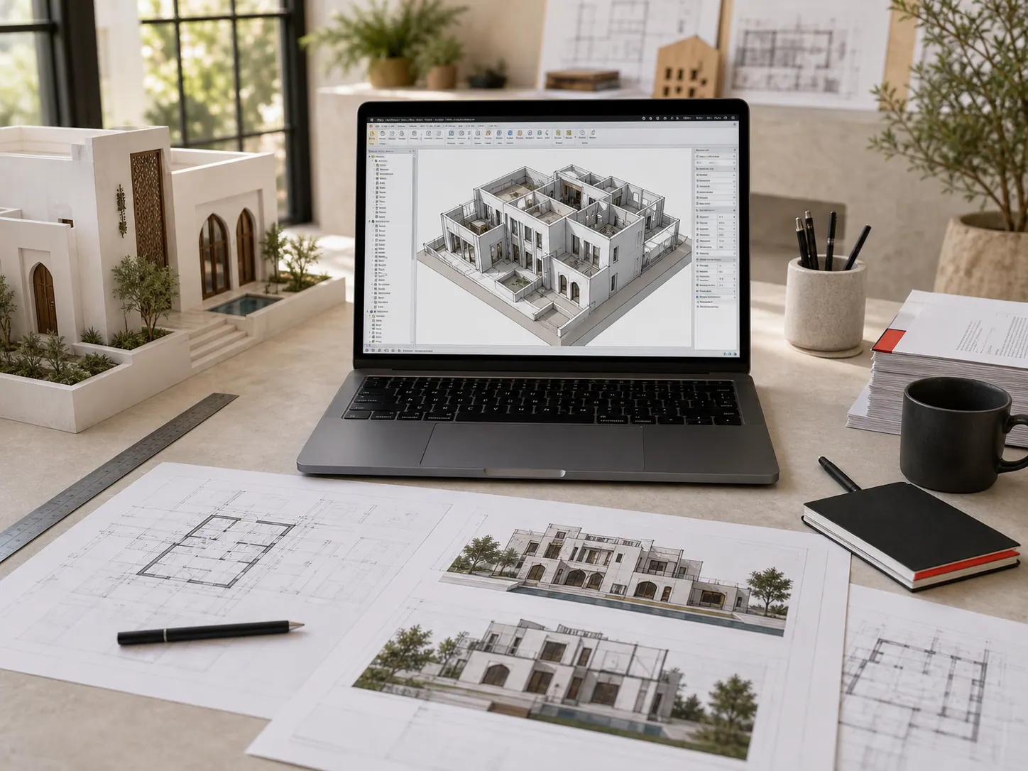 Workflow de réalisation pour Production BIM / 2D vers 3D