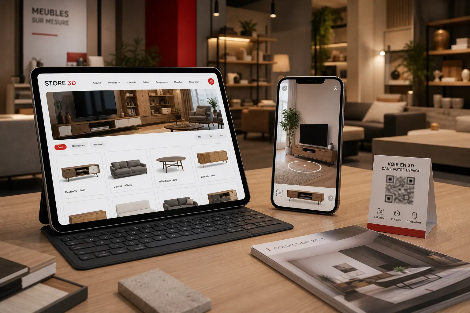 Store 3D & réalité augmentée