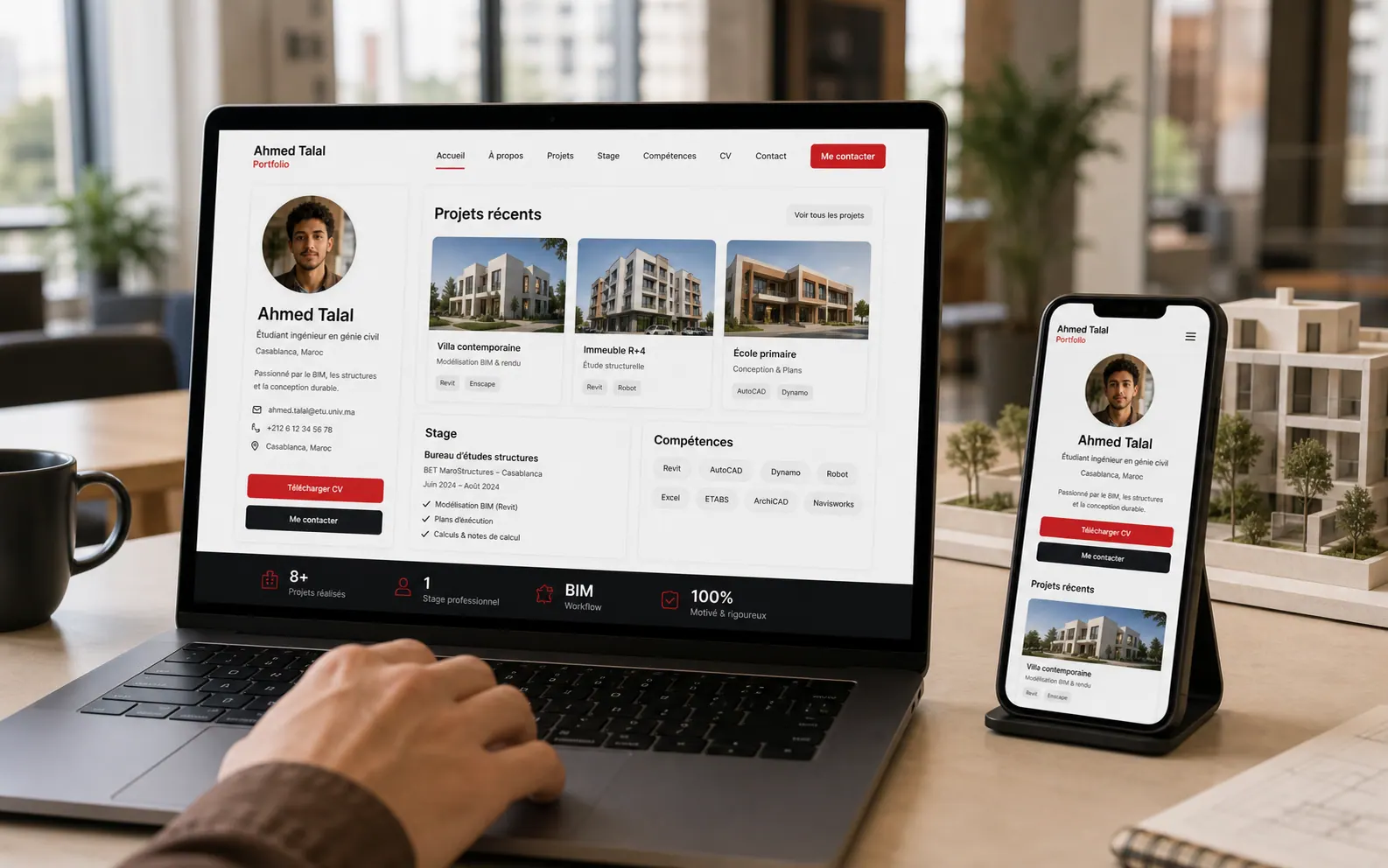 Étudiants & portfolio pro